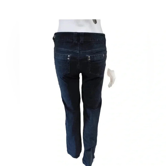 Point Zero Nicole Benisti Black Corduroy Pants Size  5 - Picture 3 of 11